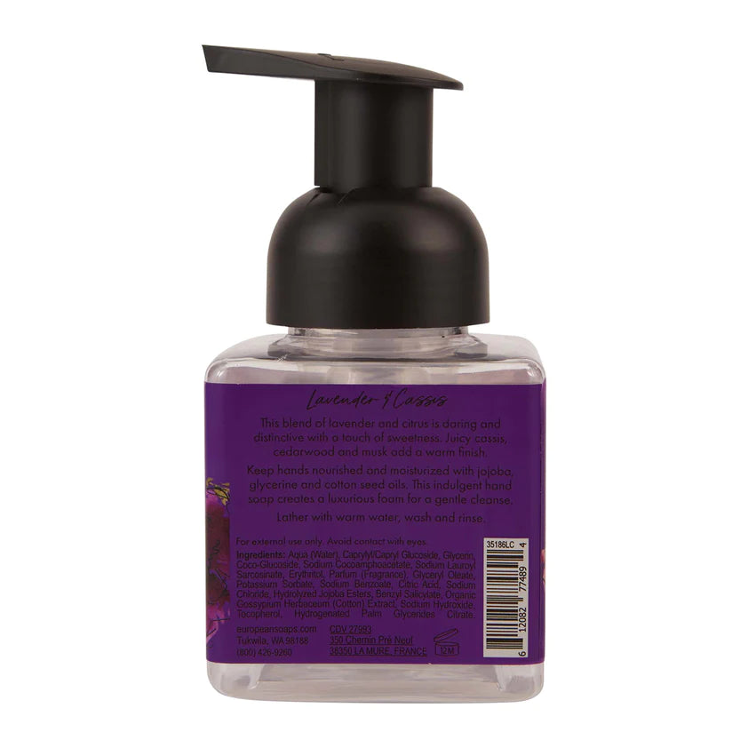 Lavender & Cassis Foaming Soap (250ml)