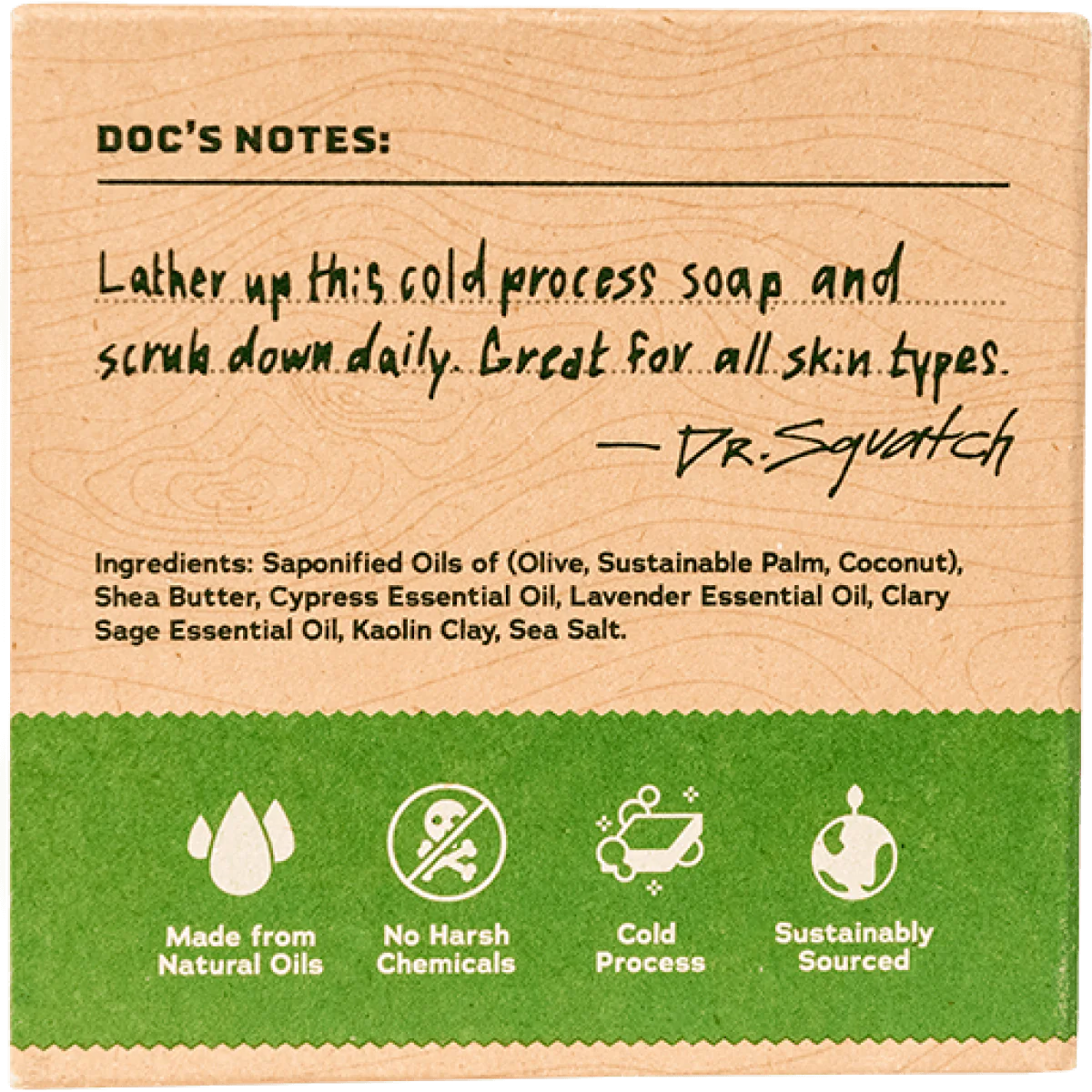 Bar Soap ALPINE SAGE Dr. Squatch