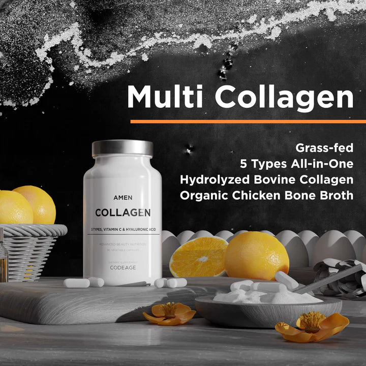 Collagen + vitamin C.