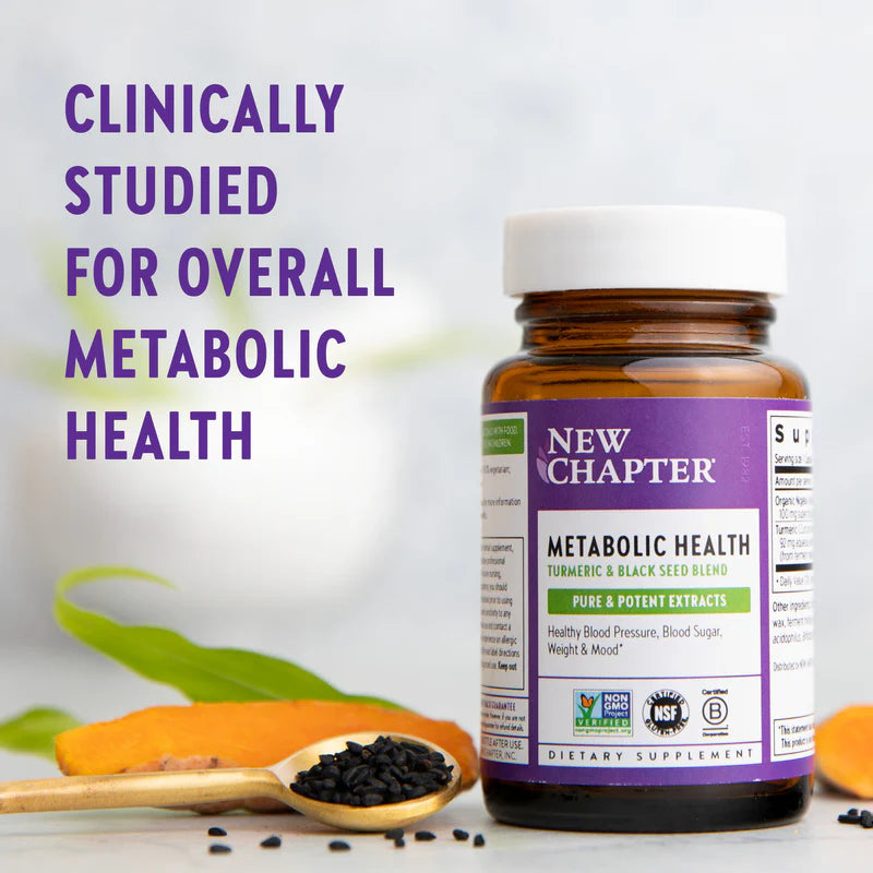 Metabolic Health: Turmeric & Black Seed Blend