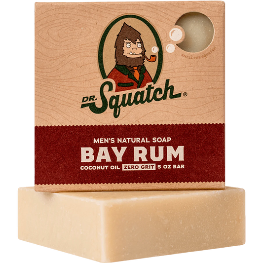 Dr. Squatch Bay Rum Bar Soap