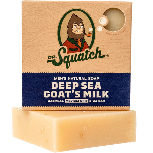 Dr. Squatch Deep Sea Goats Milk Bar Soap