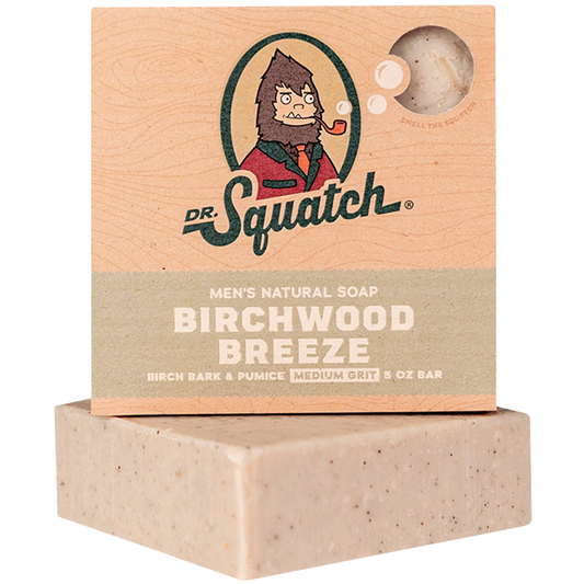 Dr. Squatch Birchwood Breeze Bar Soap