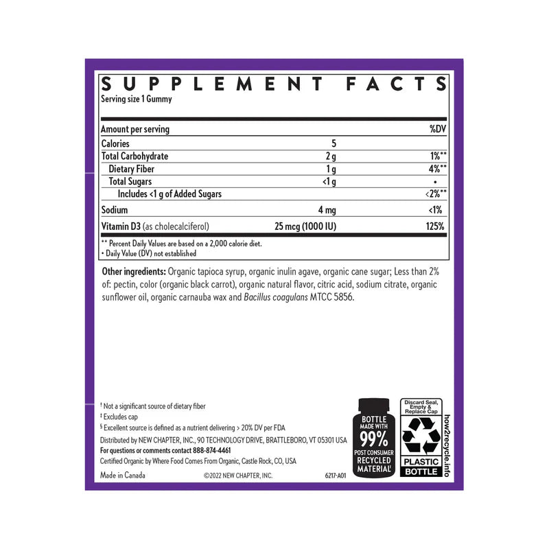 Strength Support Vitamin D3+ Gummies