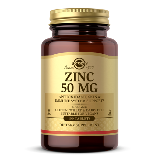 ZINC 50 MG TABLETS