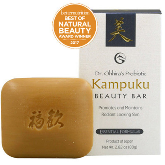 Dr. Ohhira's Probiotic Kampuku Beauty Bar (1 pack) 80g ea.